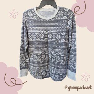 Cuddl Duds Large Women's Long Sleeve Shirt